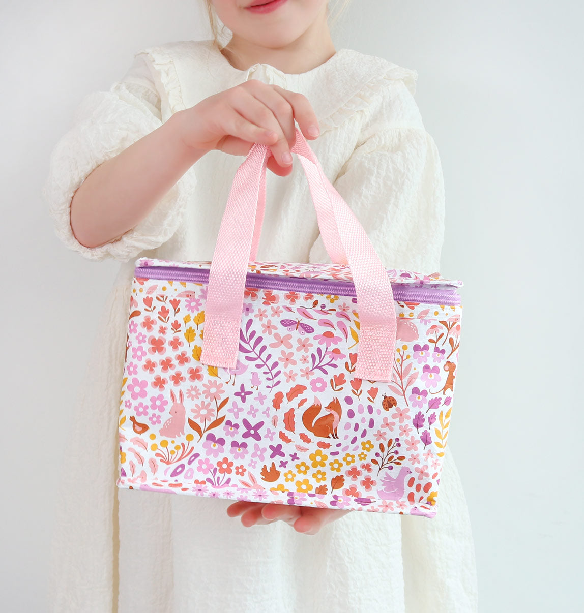 Sac isotherme enfant - Jardin fleuri – vue 3 – A Little Lovely Company