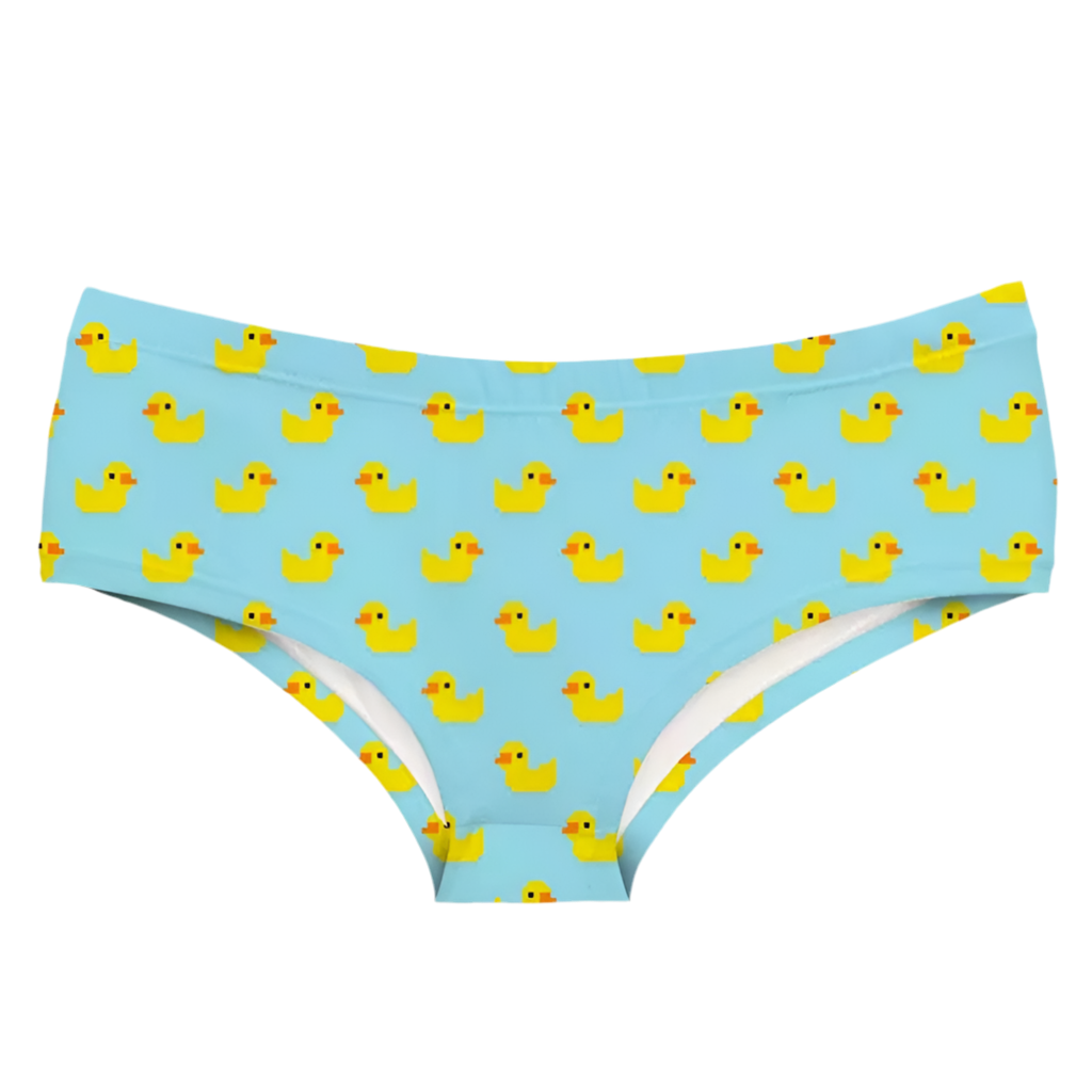 Yellow Bath Ducks Panties