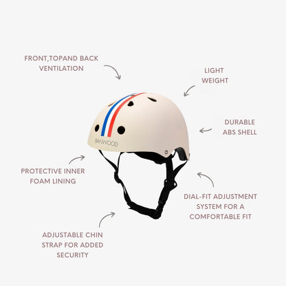 Casque Banwood rayures