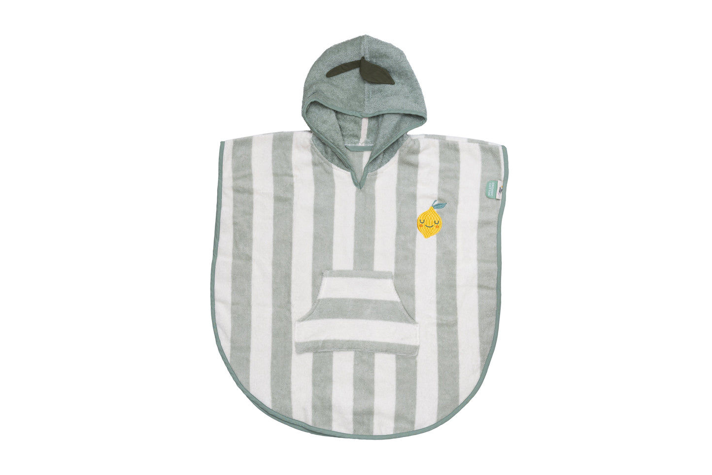 Poncho à capuche Lola Citron