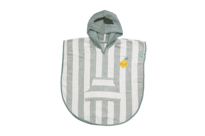 Poncho à capuche Lola Citron