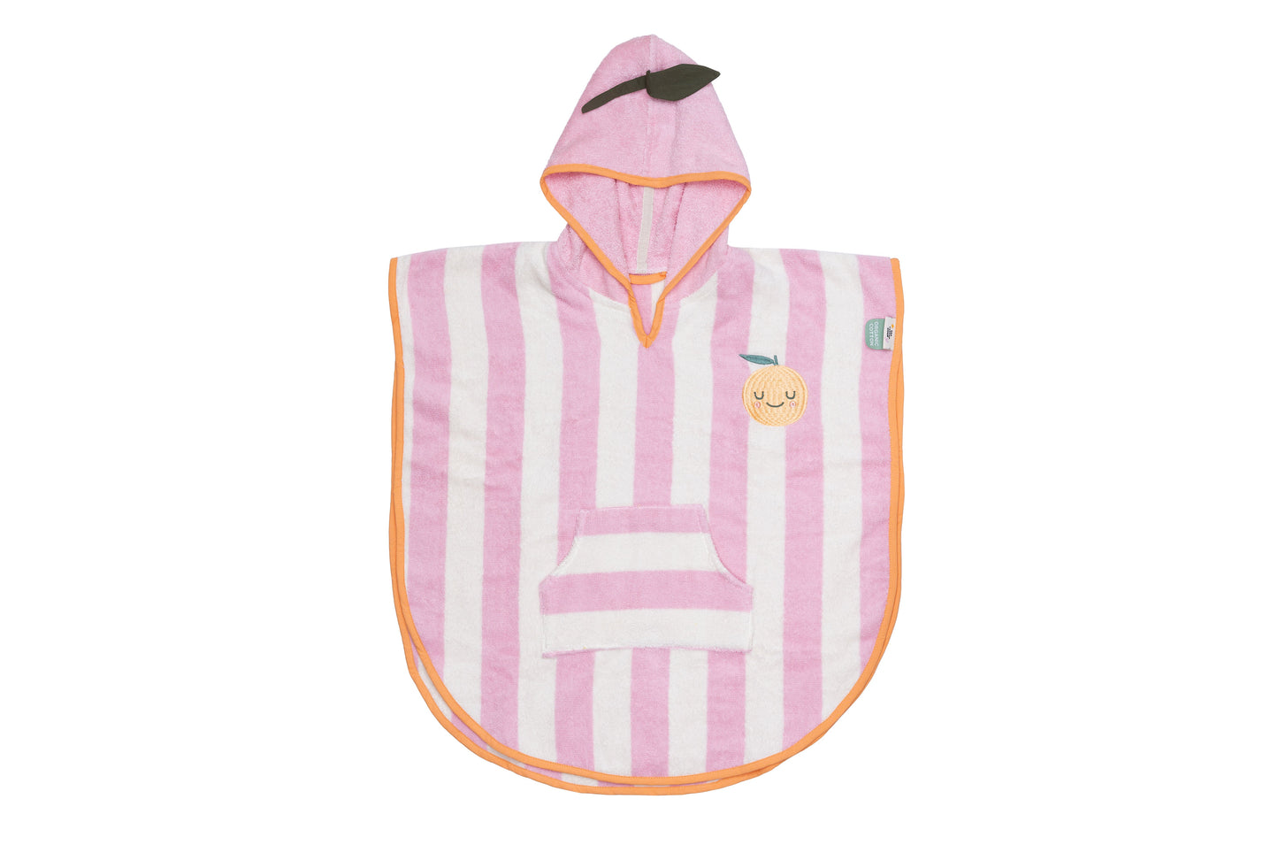 Poncho à capuche Mandy Mandarin