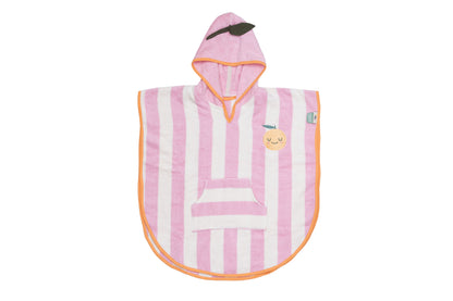 Poncho à capuche Mandy Mandarin