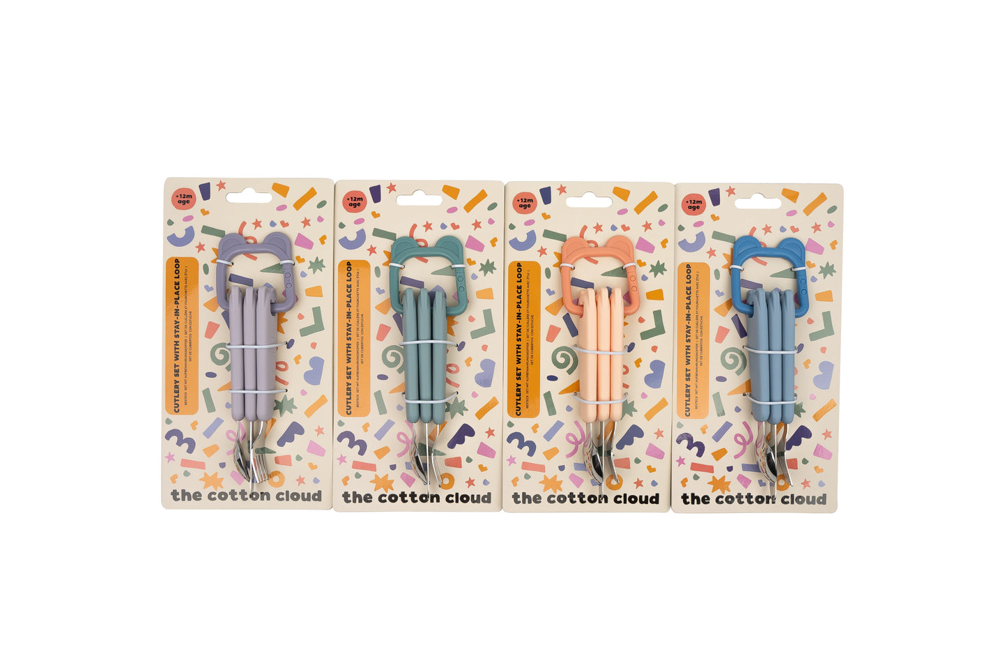 Besteckset mit Schlaufe Cobalt