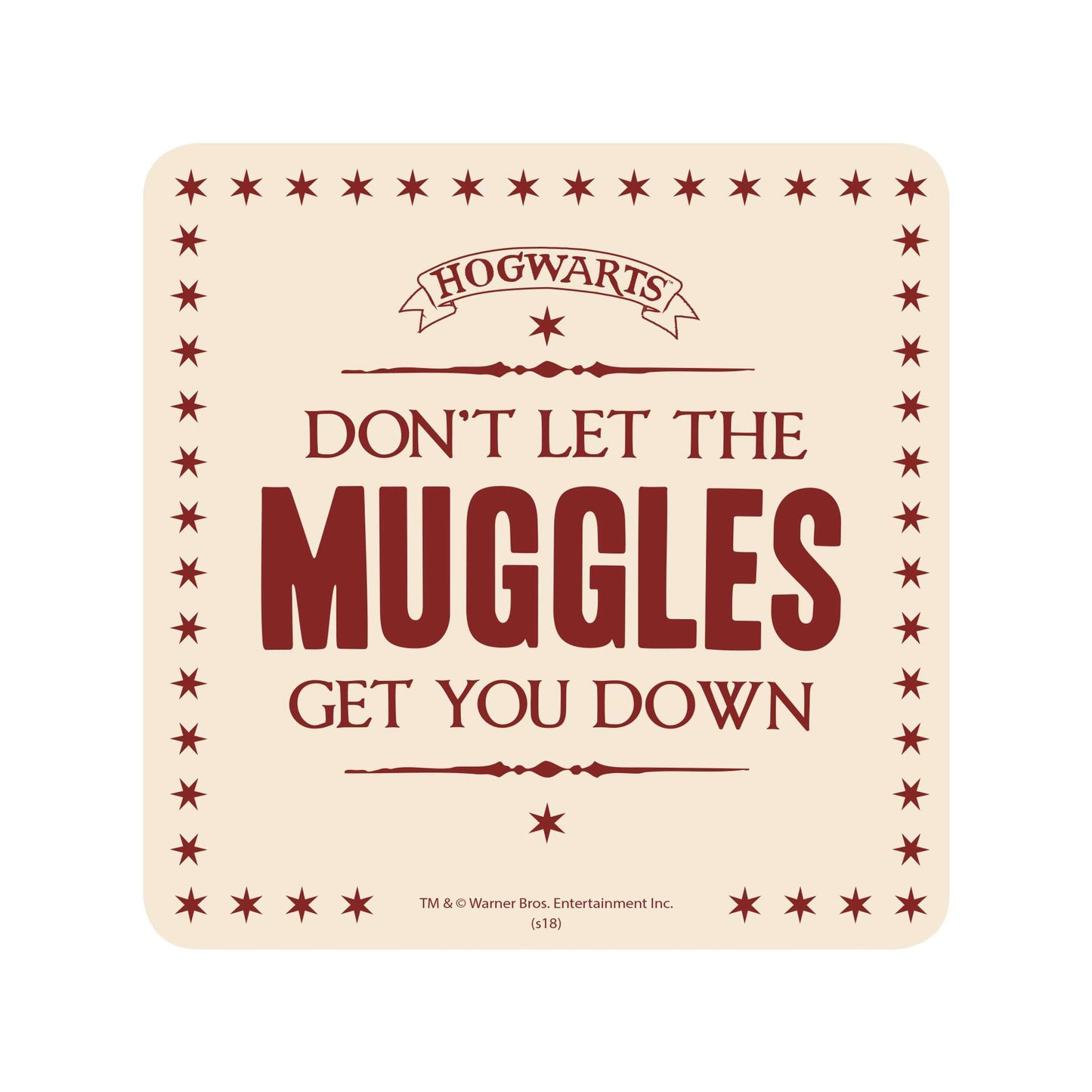 Sous-verre Harry Potter - Moldus
