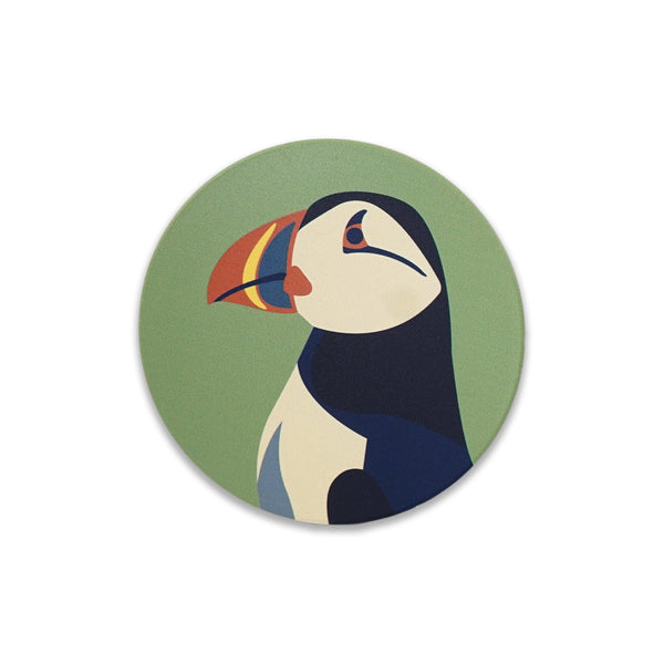 RSPB パフィンコースター グリーン
