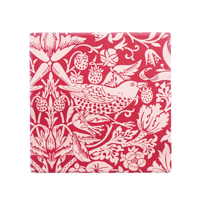 Lot de 2 sous-verres en céramique William Morris - ACS Raspb