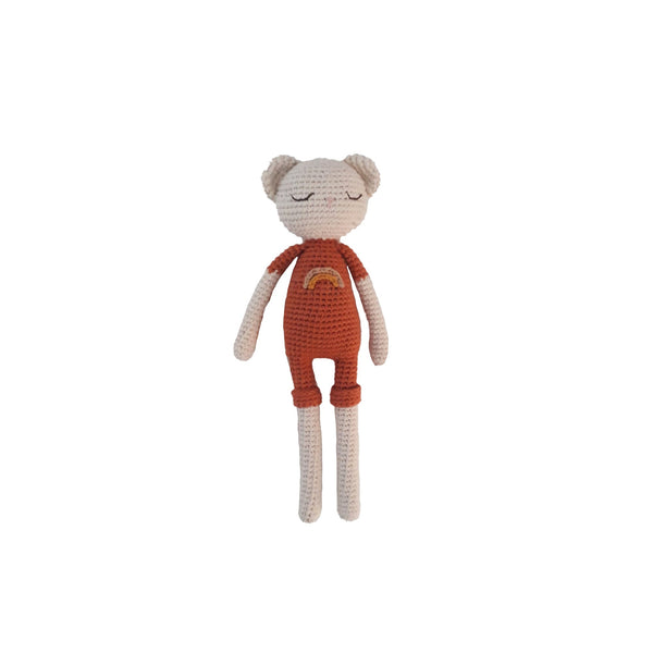Timmi de Terracotta Beer Pluche Speelgoed 