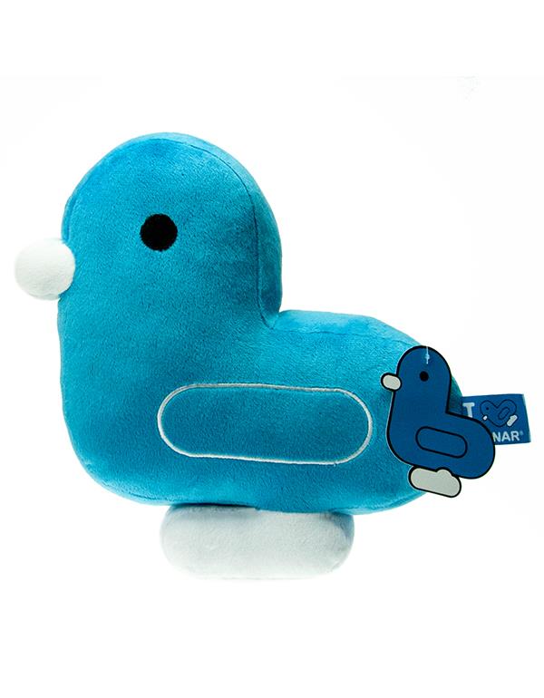 Blue duck cushion