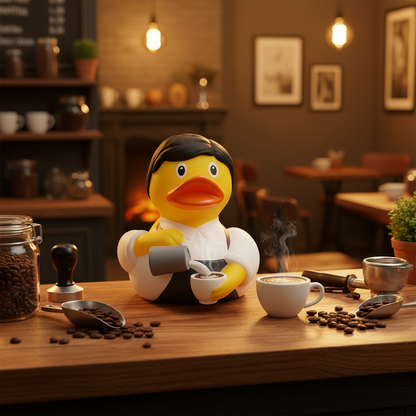 Barista de pato