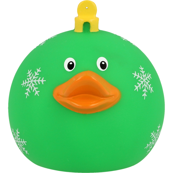 Bola de Natal de pato verde