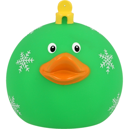 Bola de Natal de pato verde