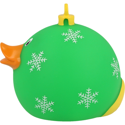 Bola de Navidad de pato verde