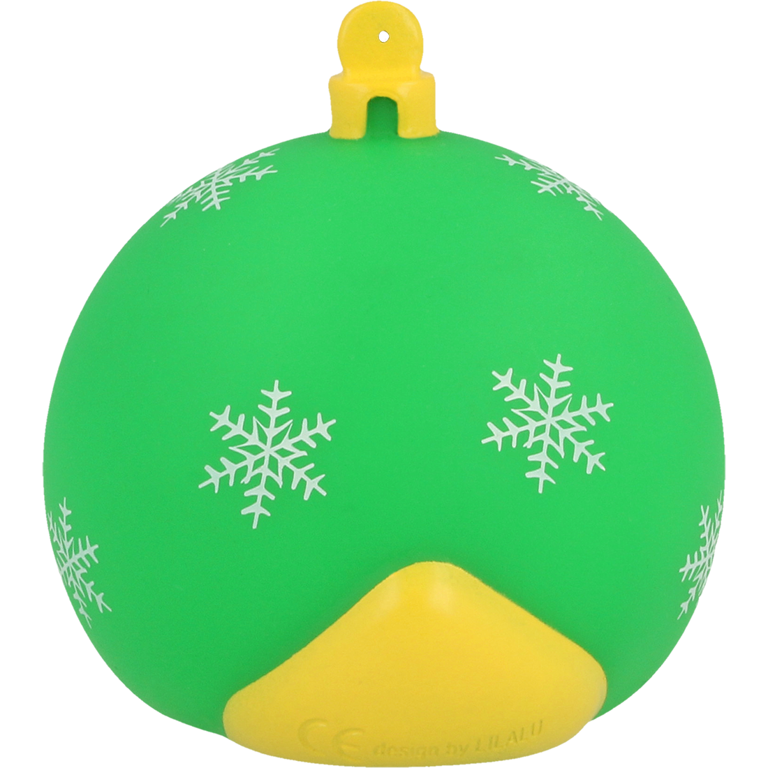 Bola de Navidad de pato verde