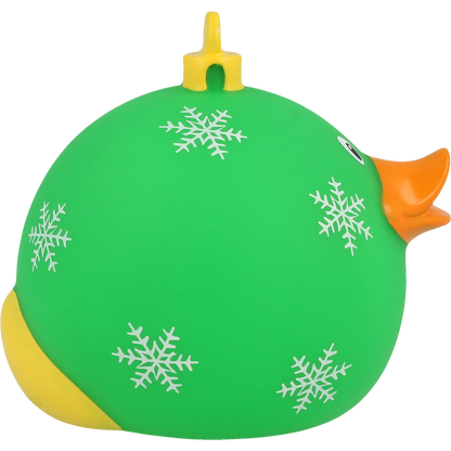 Green Duck Christmas Ball