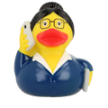 Mulher de negócios de pato