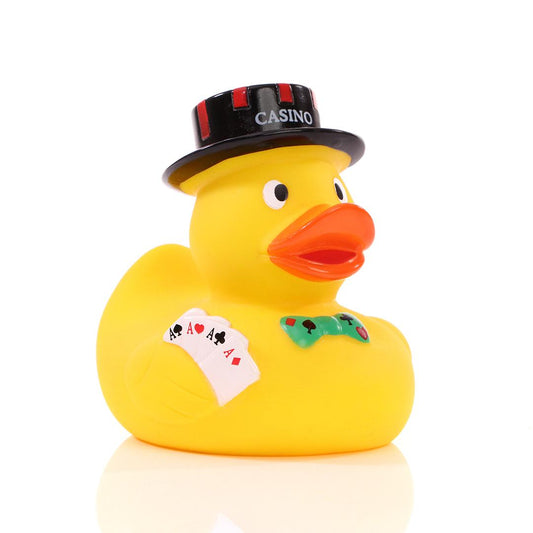 Jogador de poker de pato