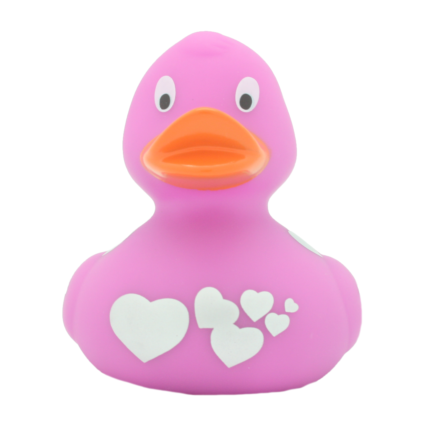 Corazón pato rosa