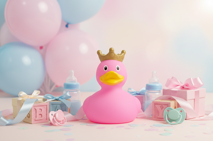 Crown pink duck