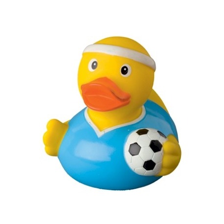 Canard Footballeur Bleu