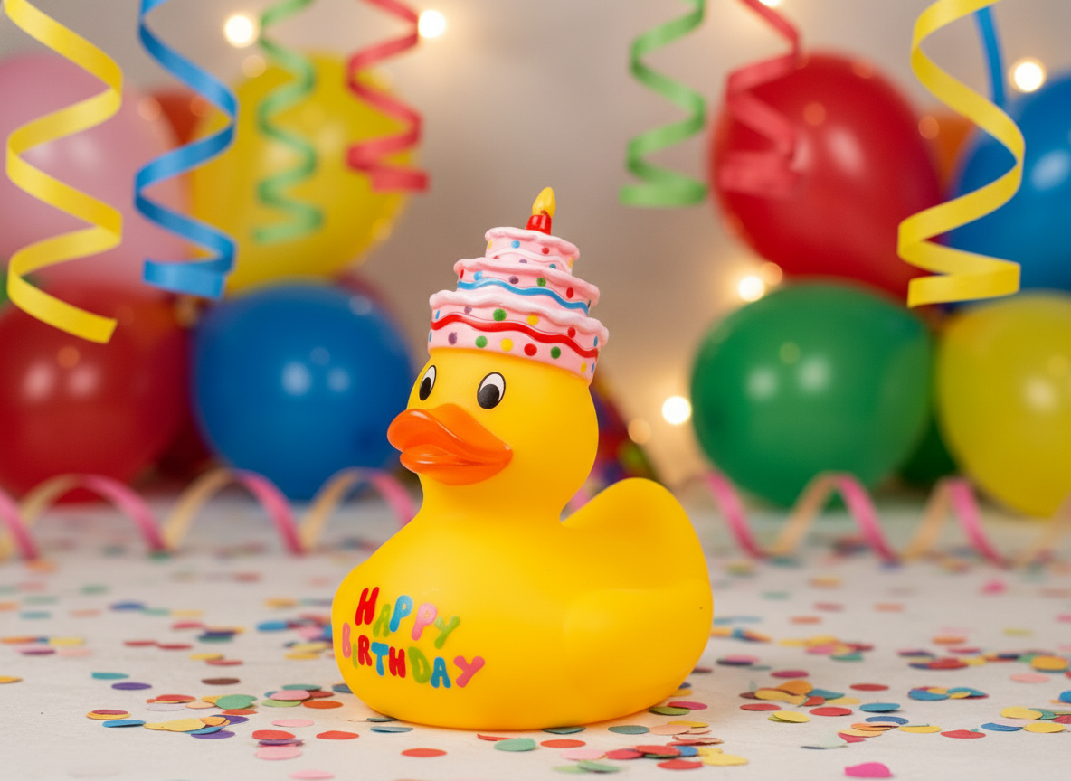 Canard Jaune Anniversaire