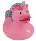 Rose Heart Clock Duck