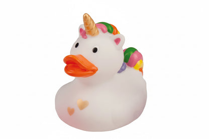 Canard Licorne Blanche Cœur