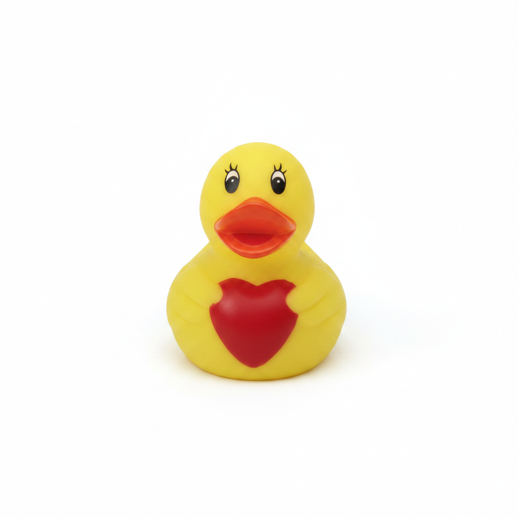 Yellow love duck