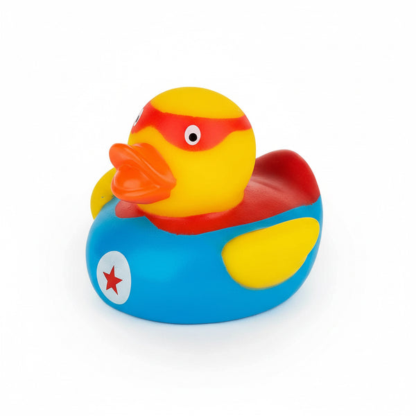 Pato de banho de super -herói