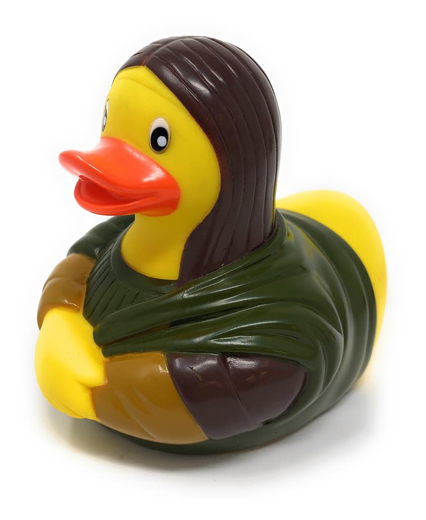 Canard Mona Lisa Yarto canard de bain 5015653535064