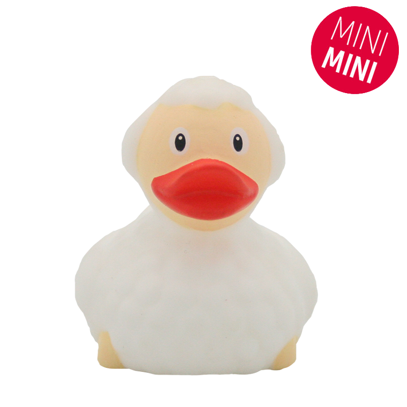 Mini-eendje, wit schaap