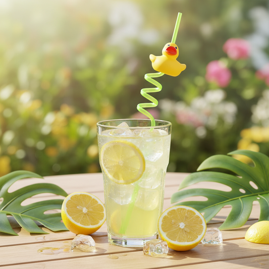 Palha de pato amarelo