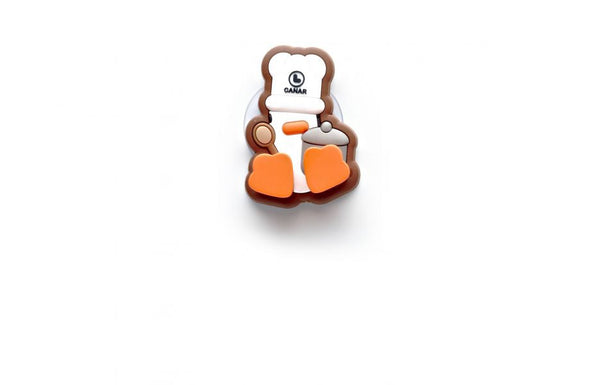 Cepillo de cocción con cepillo de dientes de pato