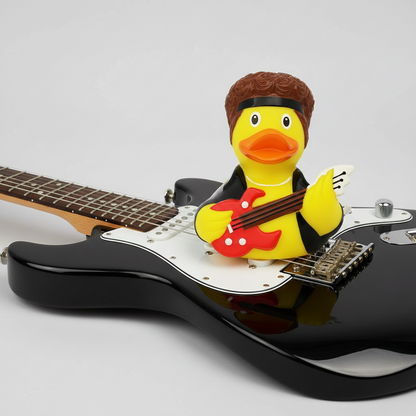 Pato estrella de rock