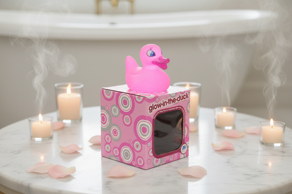 Duck Rose Glow en el pato