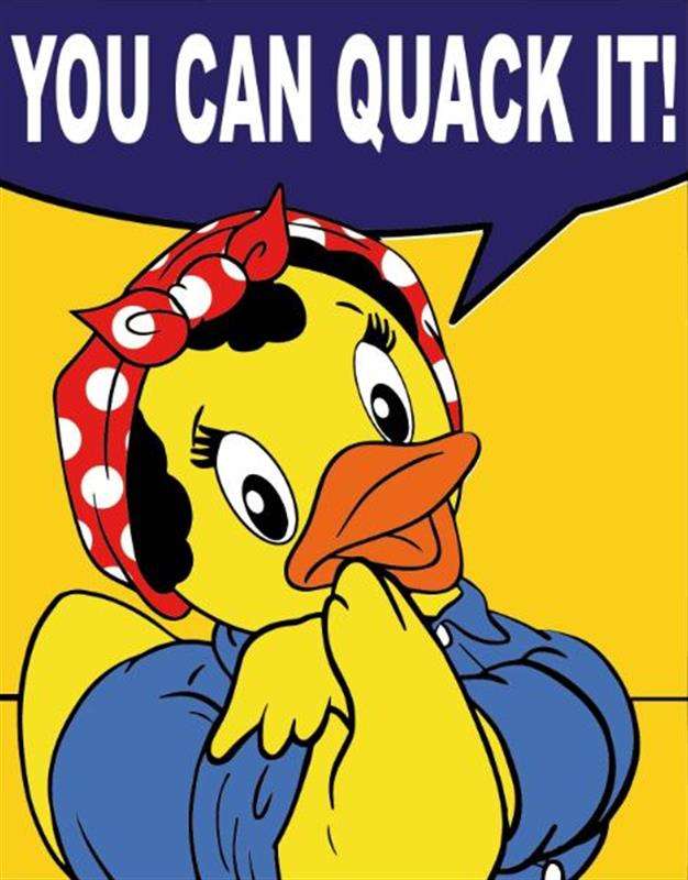 Ente Rosie the Riveter