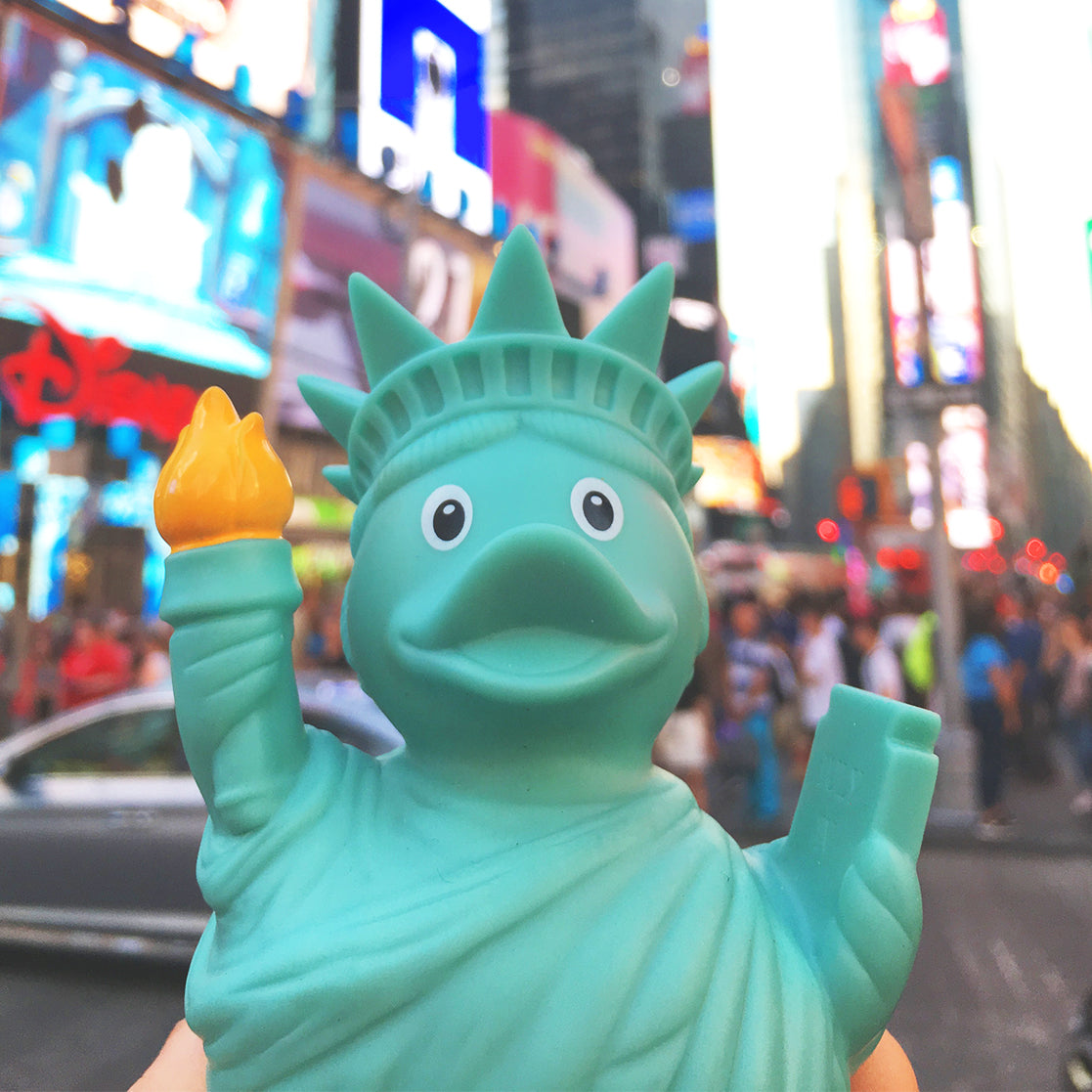 Estatua de la libertad de pato