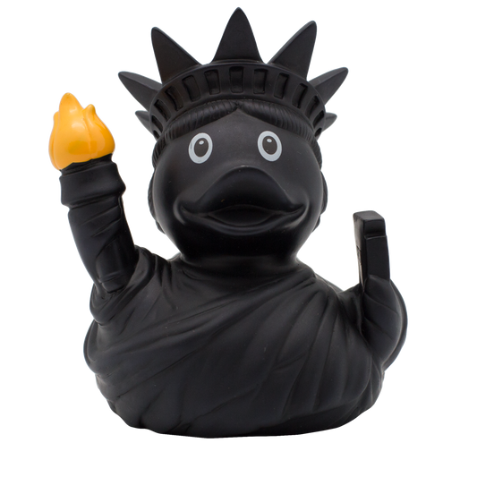 Duck Statue of Black Liberty