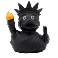 Canard Statue de la Liberté Noire