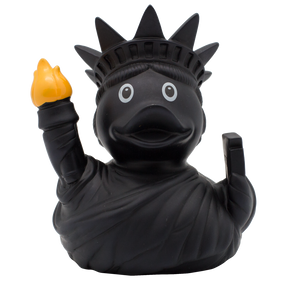 黒い自由の女神ダック