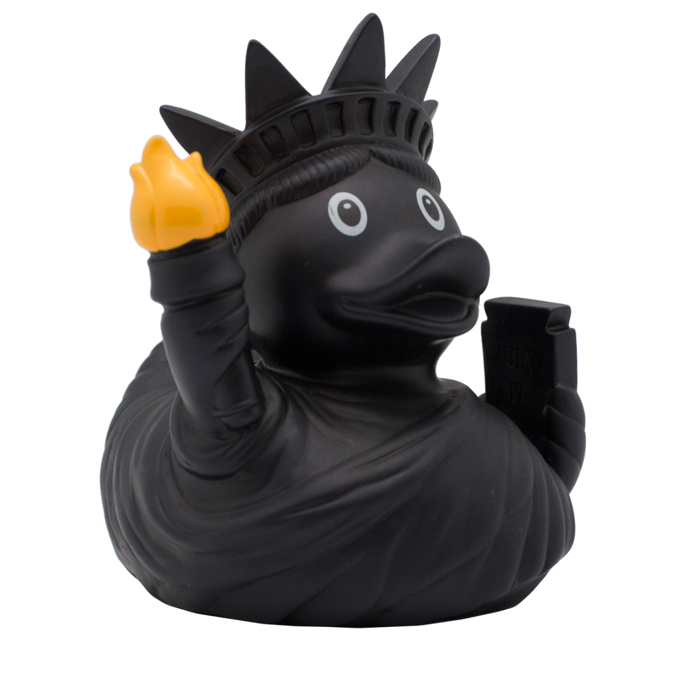 Canard Statue de la Liberté Noire
