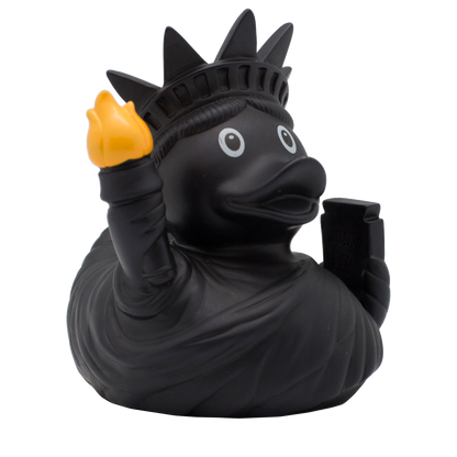 Duck Statue of Black Liberty