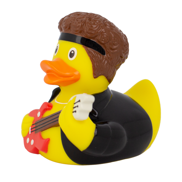 Pato estrella de rock