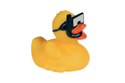 Canard Tuba et Masque de Plongée