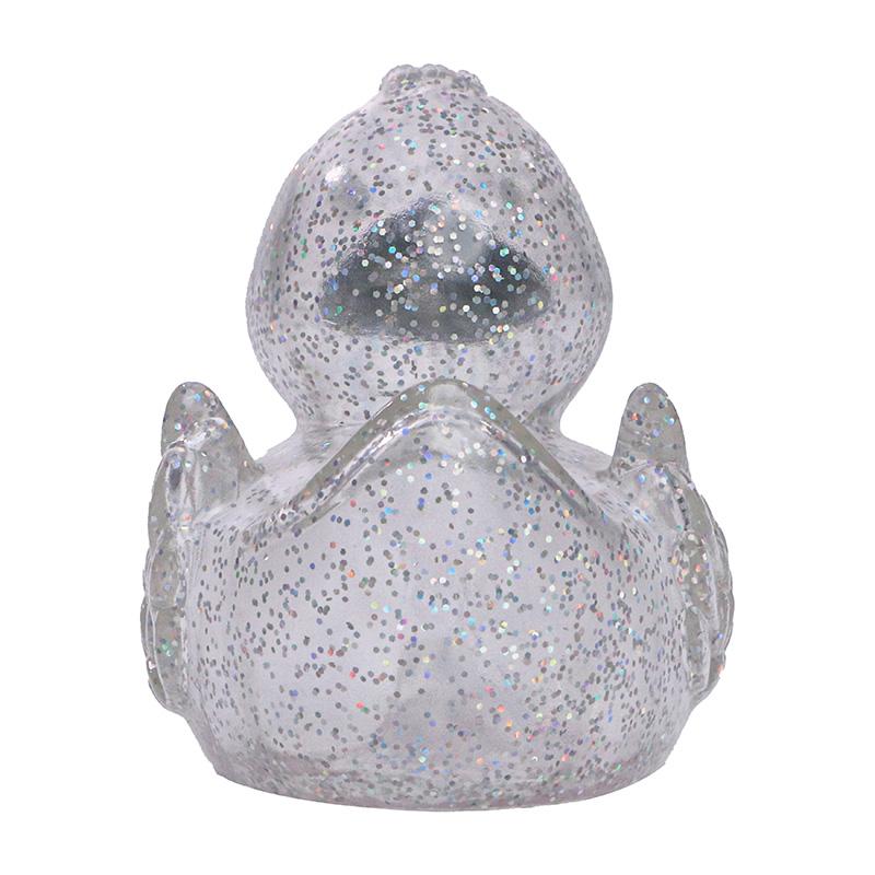 Sparkly Duck Silver Beak