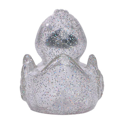 Sparkly Duck Silver Beak