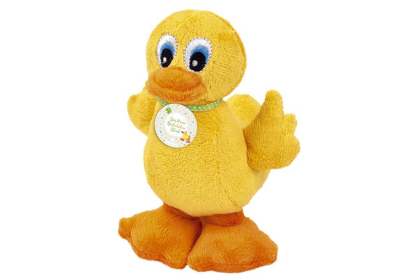 Piccola anatra di peluche