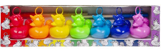 Unicorn Duck Fishing Box - Rainbow