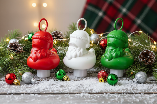 Canard Père Noël de Pêche aux Canards