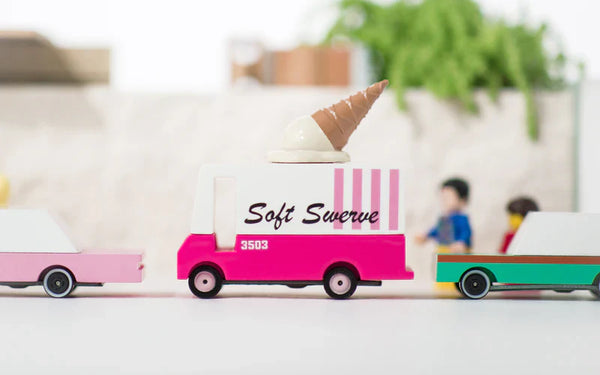 Candycar World Furgone in legno - Gelateria